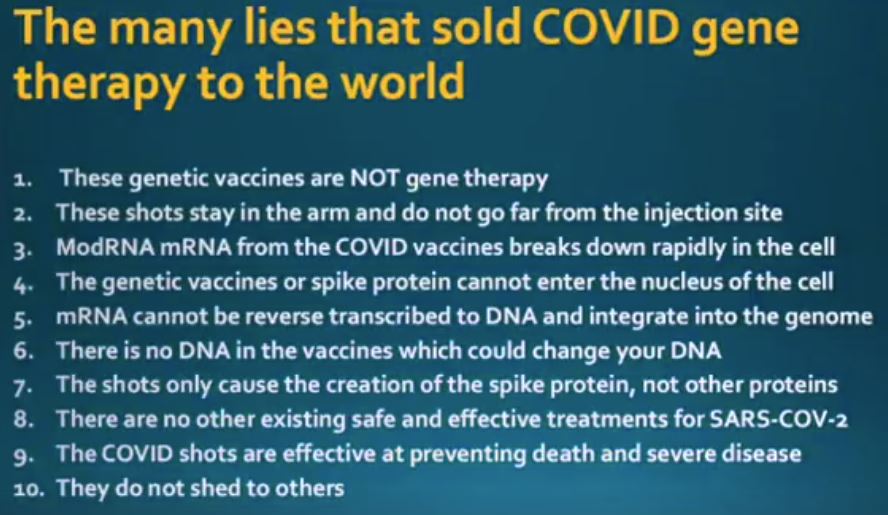 Lies that sold COVID gene therapy to the world