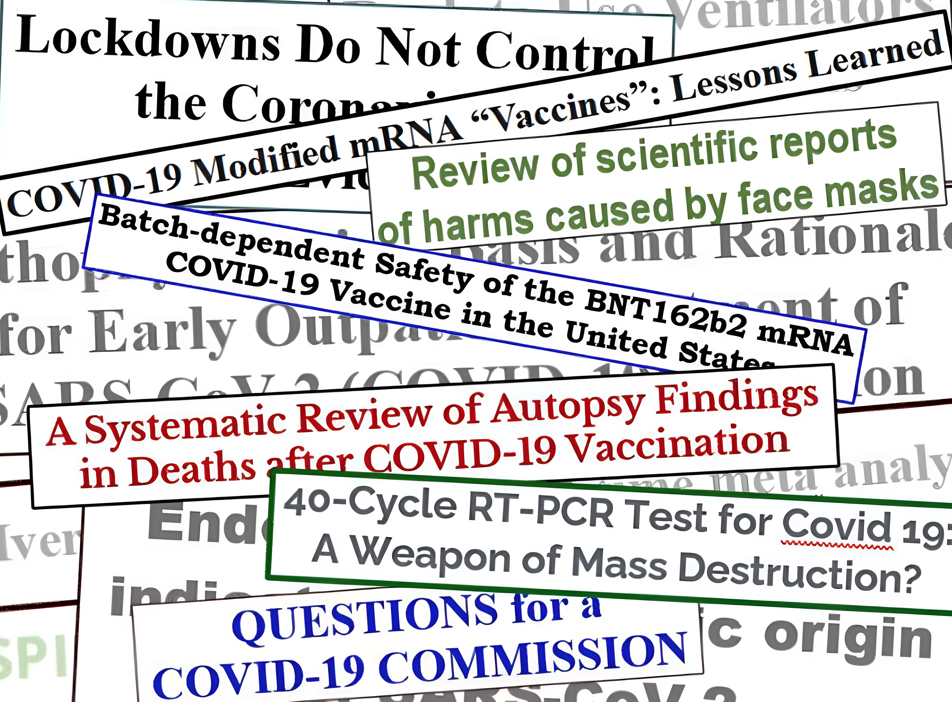 Covid Index - News Clippings